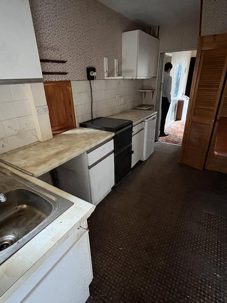 Bristol project as bought - interior view two
